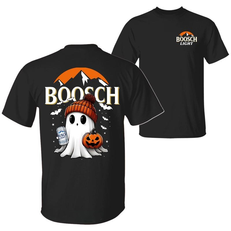 “BOOSCH” Halloween Busch Light Ghost Graphic Tee