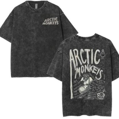 Arctic Monkeys Vintage - Washed Rock Graphic Tee