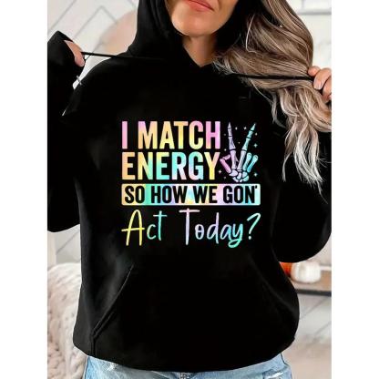 “Energy Match” Skull V Playful Streetwear Tee