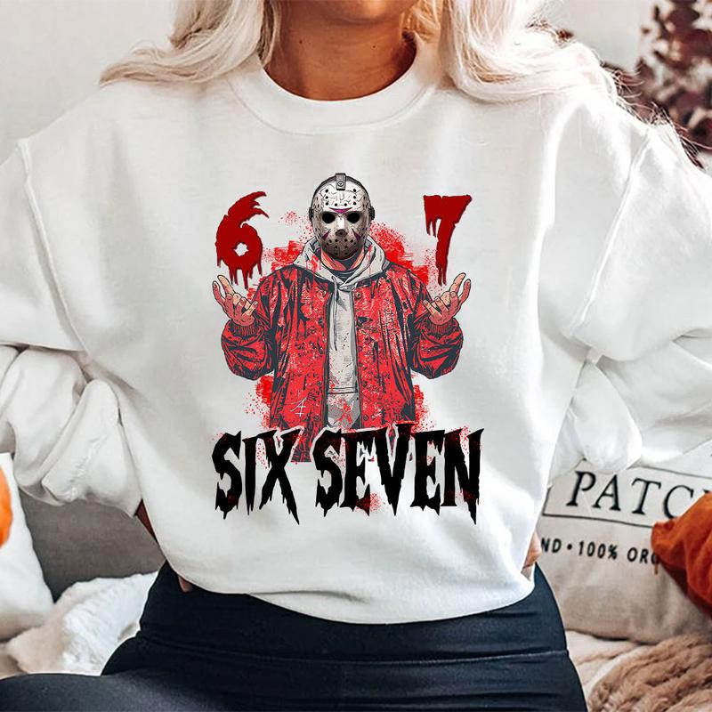 Six Seven Jason Graphic Apparel - Friday the 13th Inspired Horror Streetwear Tee & Hoodie