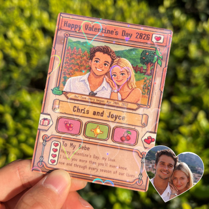 Custom Anniversary Card for Farming Game Lovers