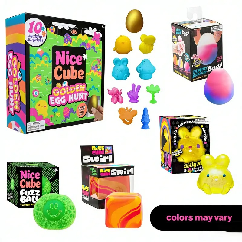 🐣✨ Easter Squishy Toy Bundle – Sensory Surprise Gift Set
