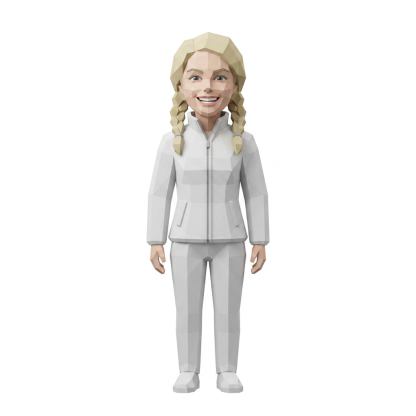 Custom LOW POLY Figurine – Personalized 3D Avatar