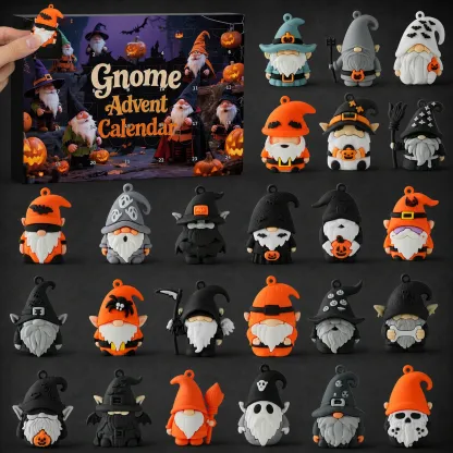 2026 Halloween Gnome Advent Calendar - 24-Day Countdown