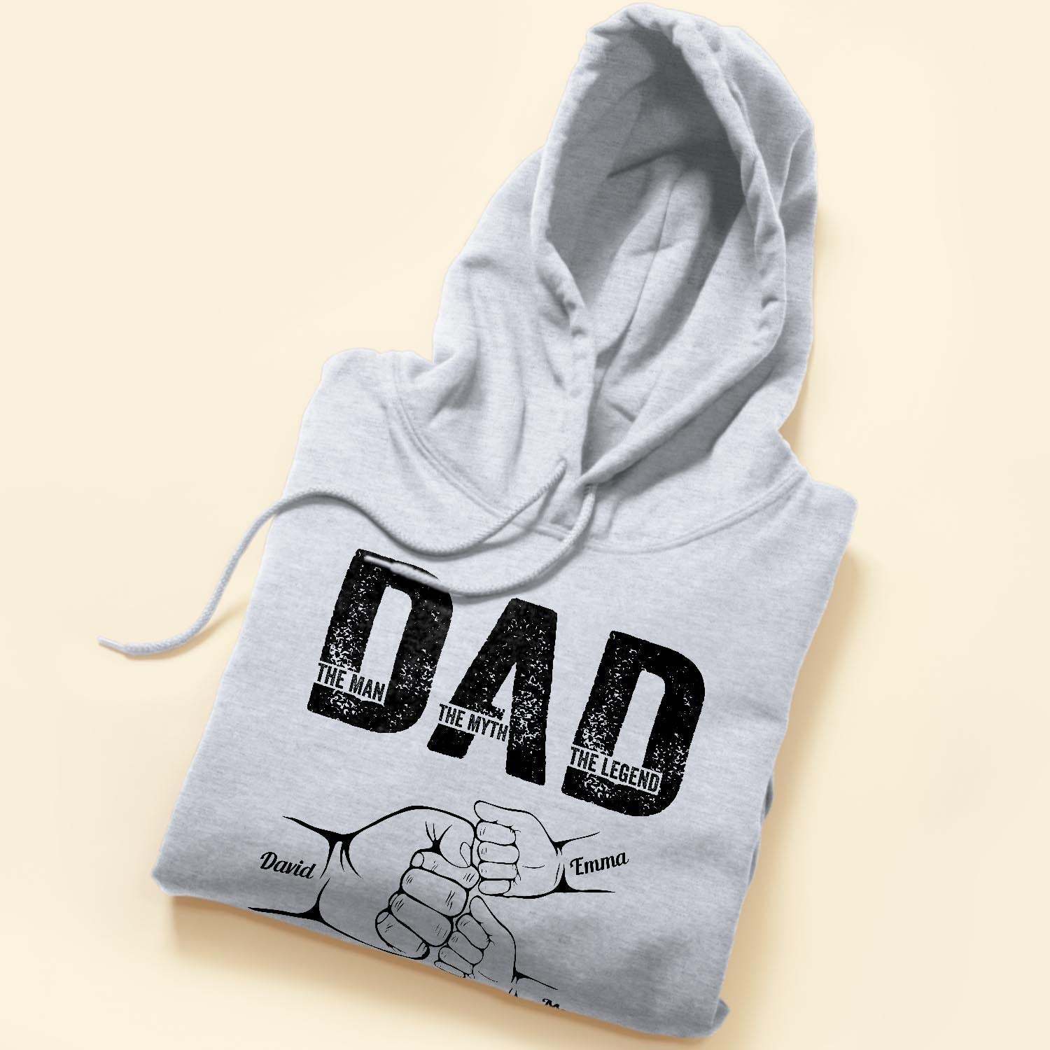 Dad The Man The Myth The Legend Custom Shirt