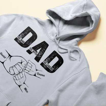 Dad The Man The Myth The Legend Custom Shirt