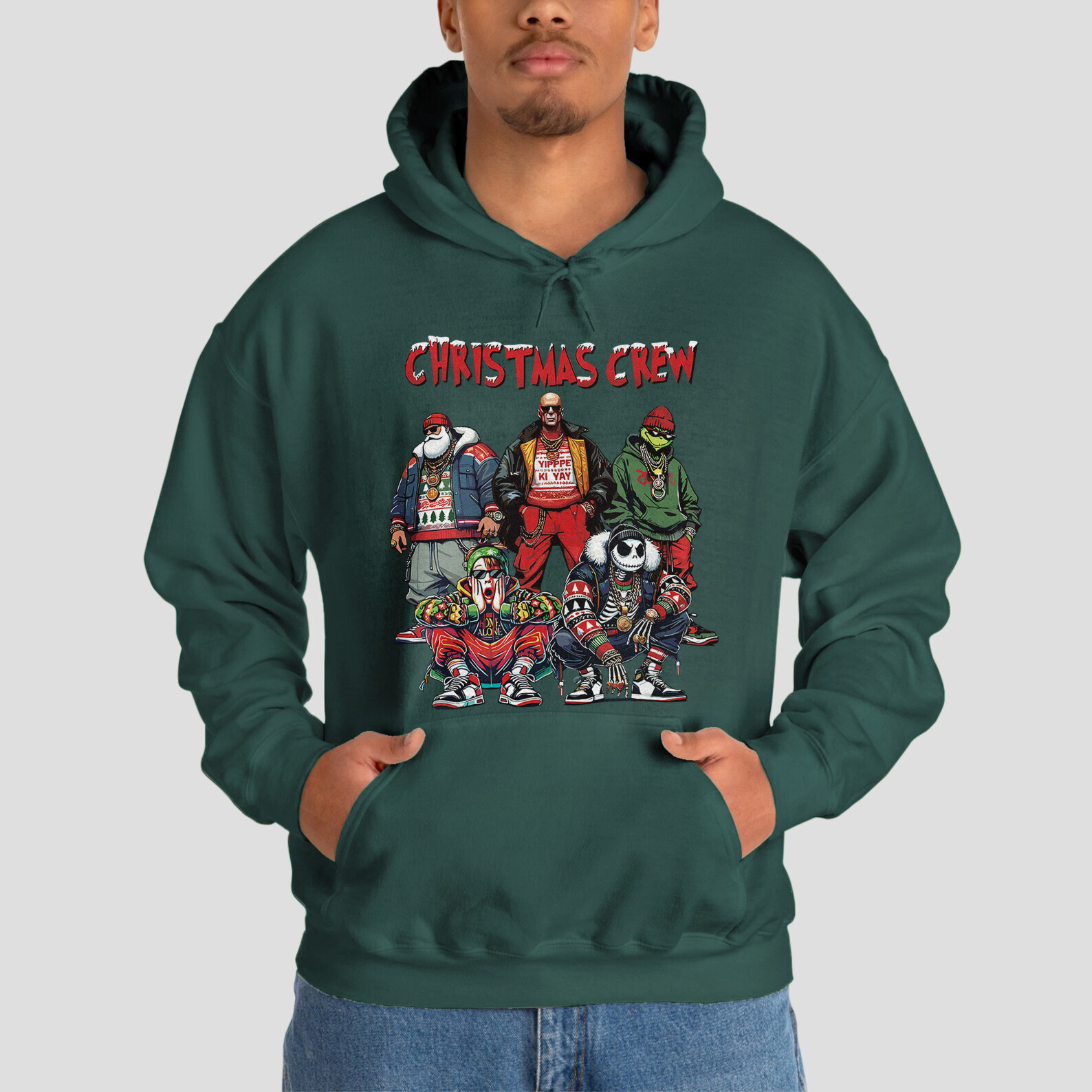 Christmas Crew Movie Characters Sweatshirt