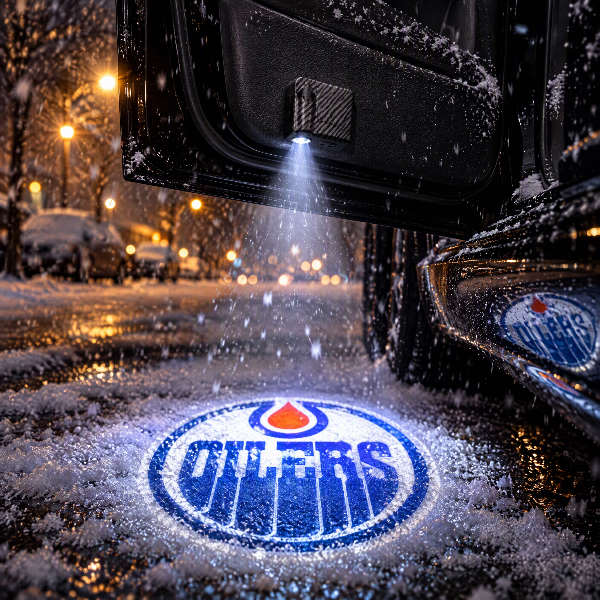 Hockey LED Car Door Projector Light