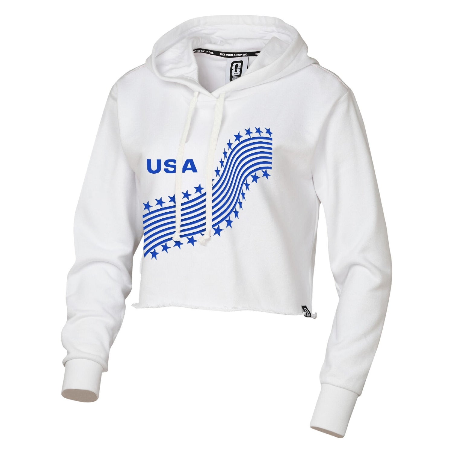 2026 Women's National Team Crop Hoodie — USA / Canada / Mexico Fan Pullover