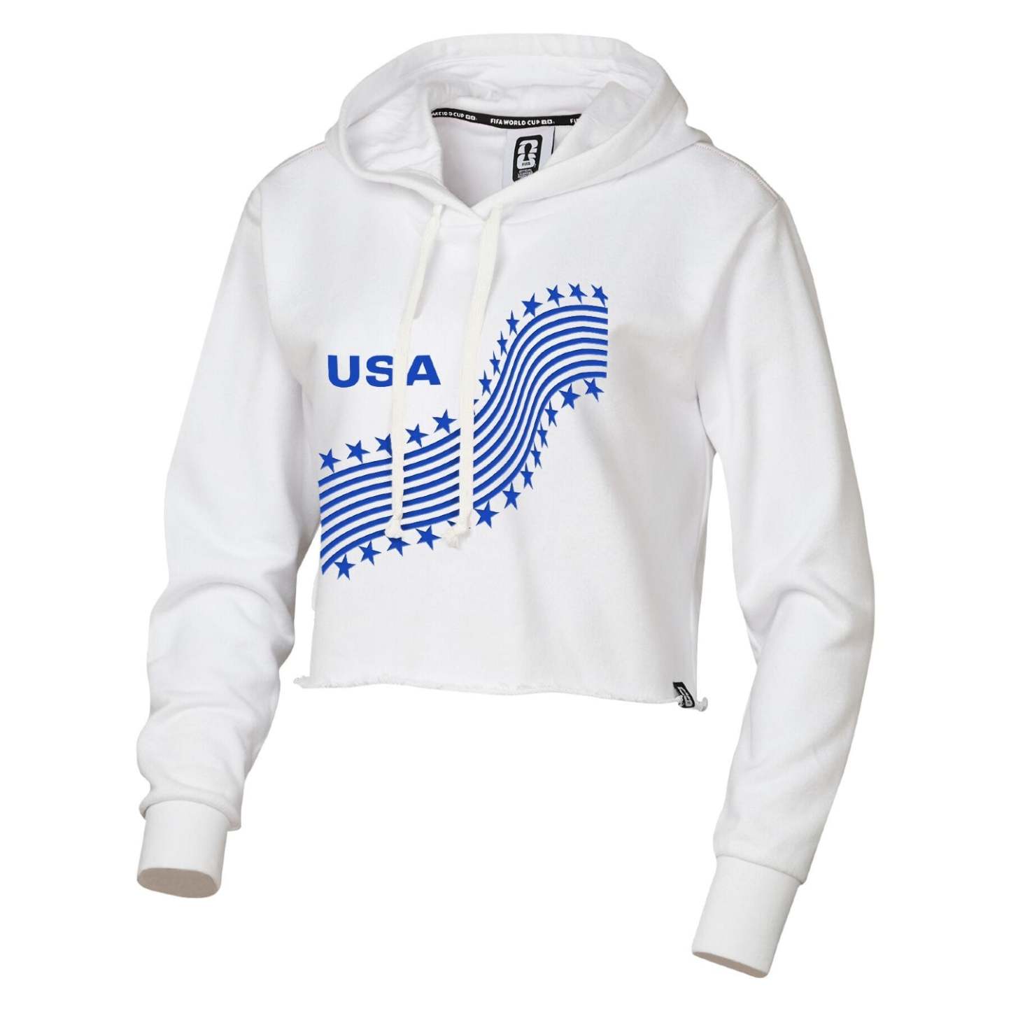 2026 Women's National Team Crop Hoodie — USA / Canada / Mexico Fan Pullover