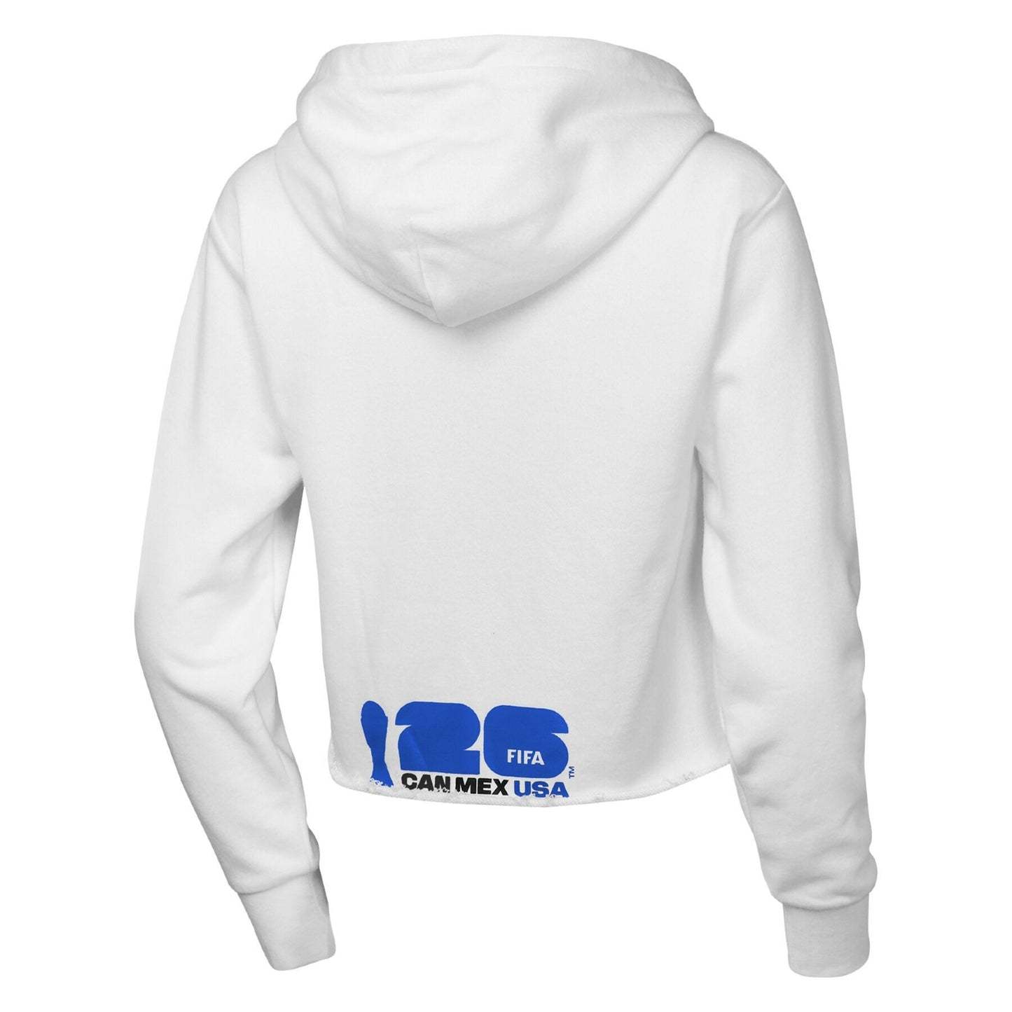 2026 Women's National Team Crop Hoodie — USA / Canada / Mexico Fan Pullover