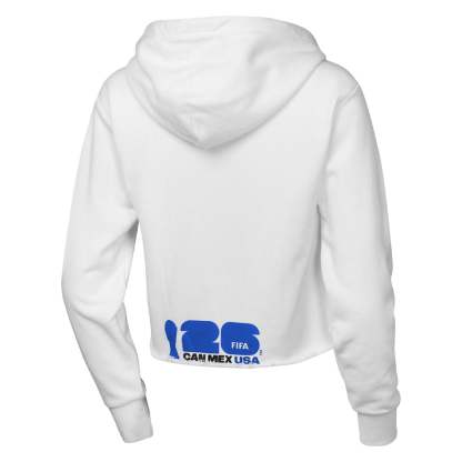 2026 Women's National Team Crop Hoodie — USA / Canada / Mexico Fan Pullover