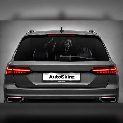 Halloween Horror One-Way Rear Window Film