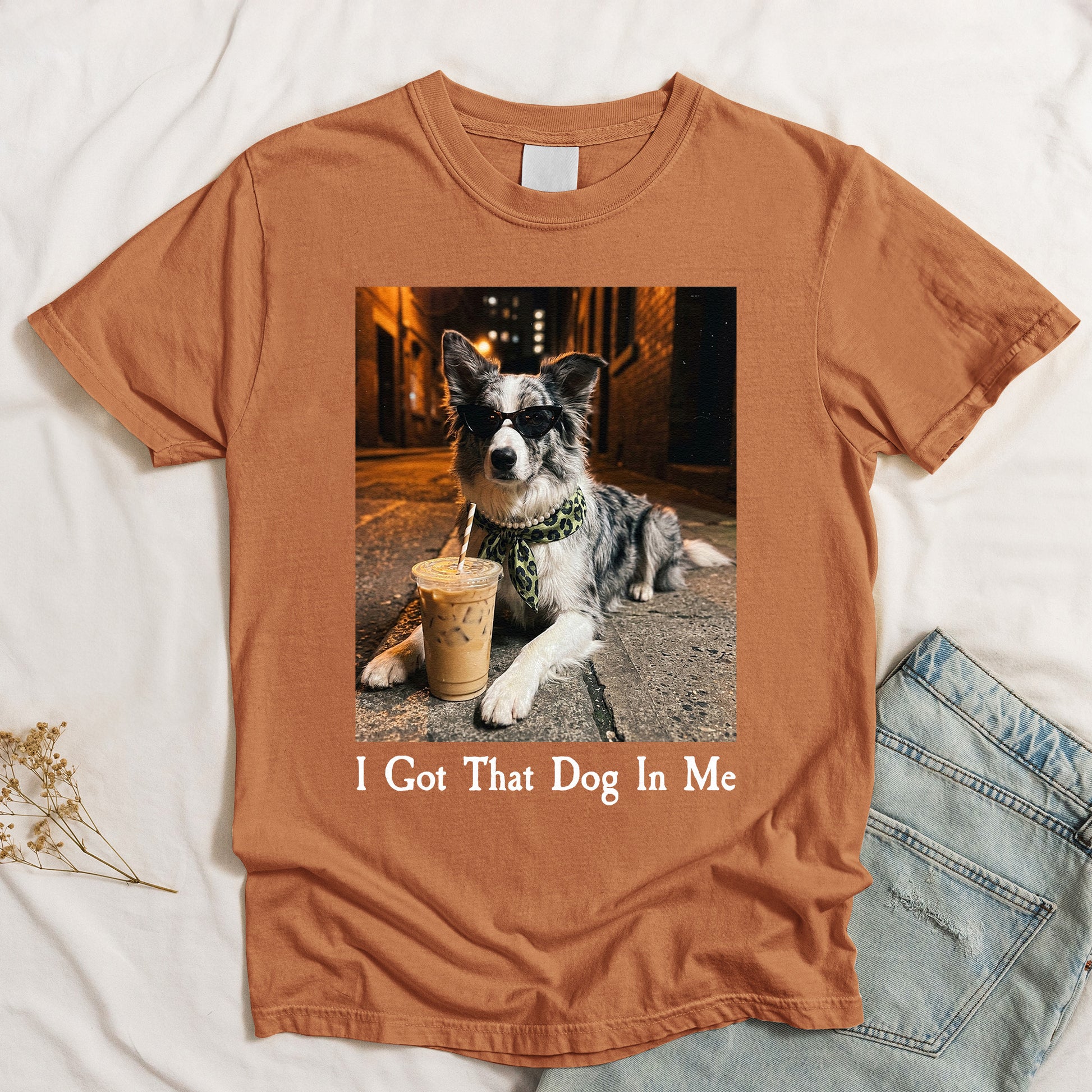 "I Got That Dog In Me" Custom Pet Photo Funny Meme Shirt
