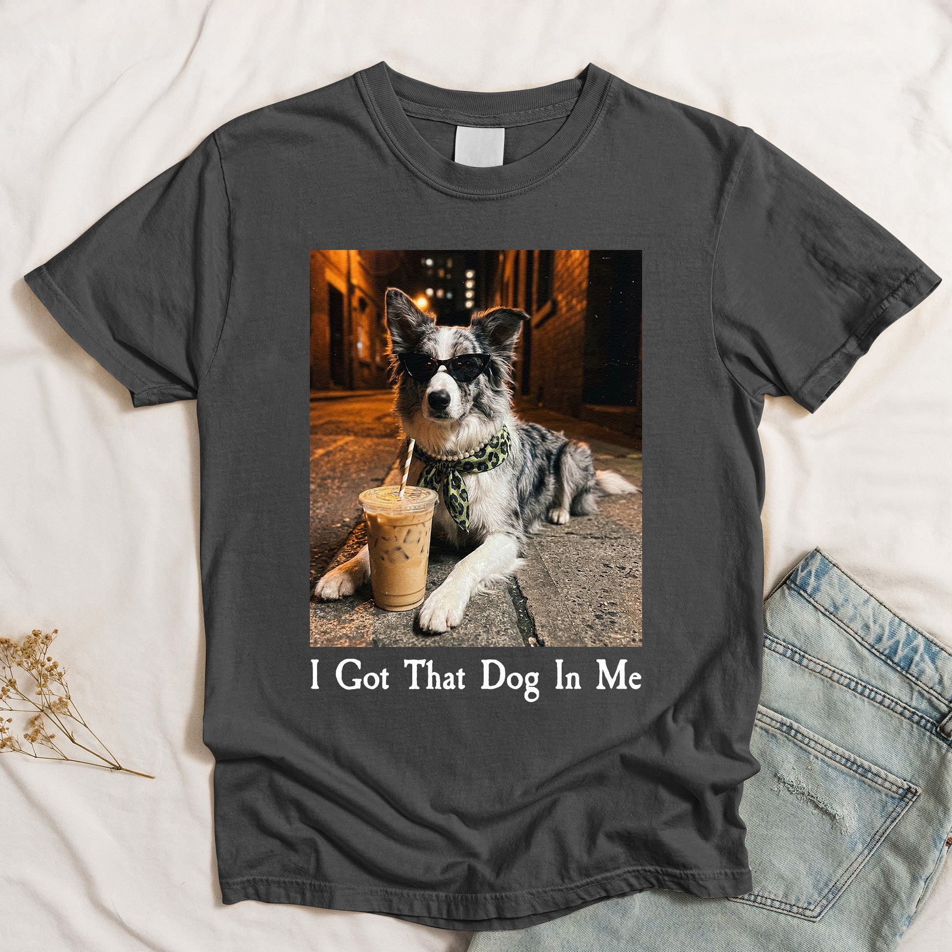 "I Got That Dog In Me" Custom Pet Photo Funny Meme Shirt