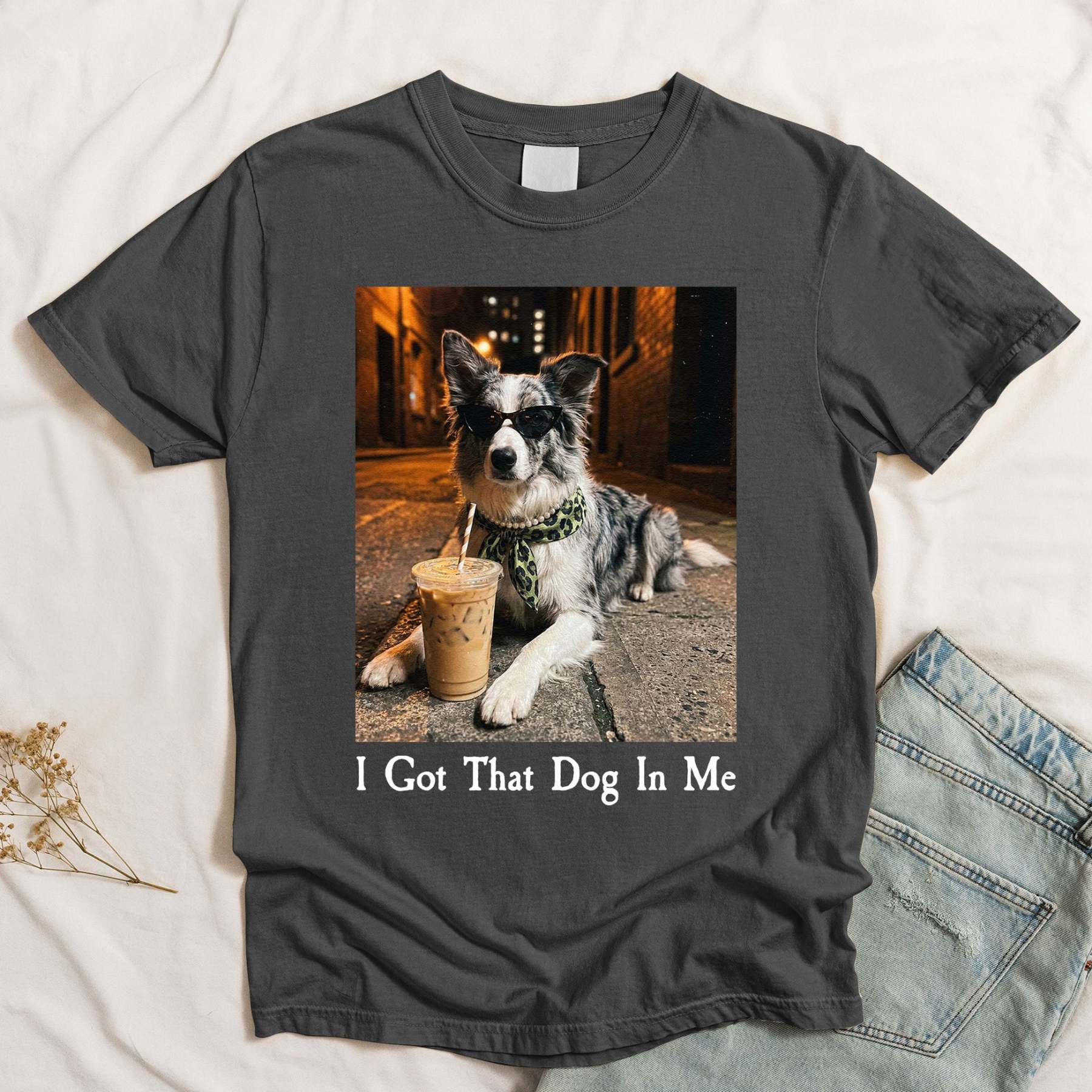 "I Got That Dog In Me" Custom Pet Photo Funny Meme Shirt