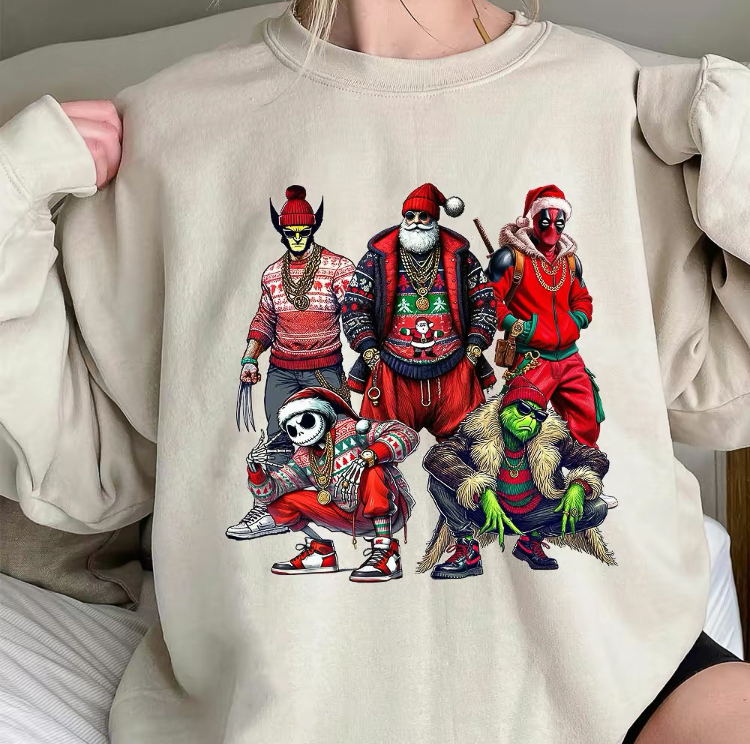 Christmas Movie Character Sweatshirt II