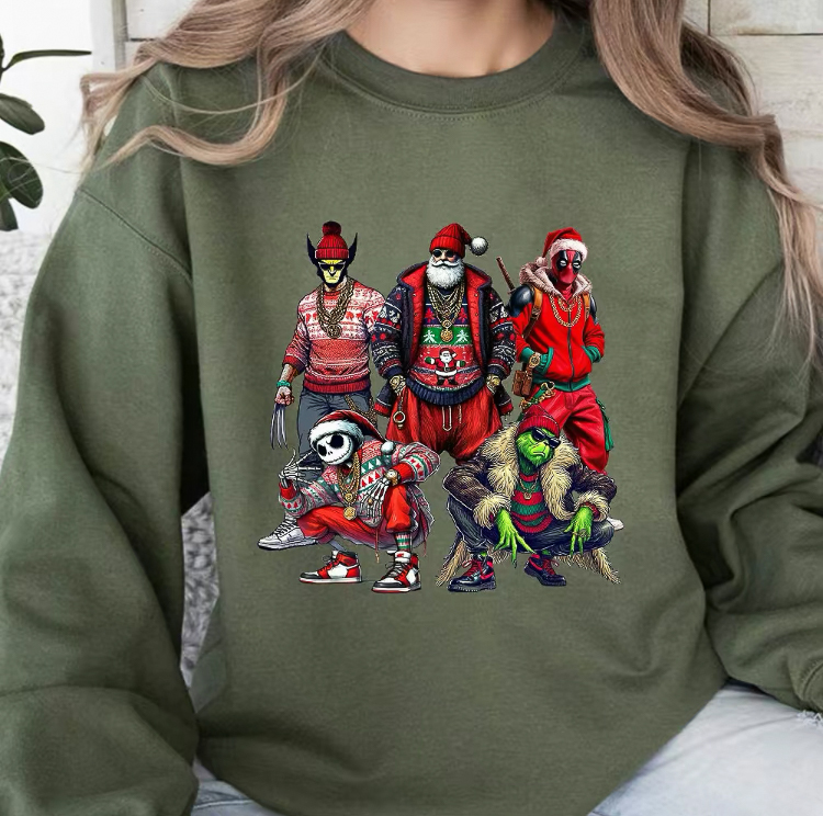 Christmas Movie Character Sweatshirt II