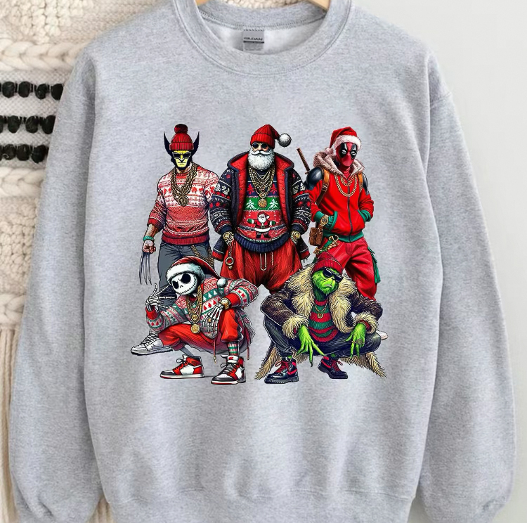 Christmas Movie Character Sweatshirt II