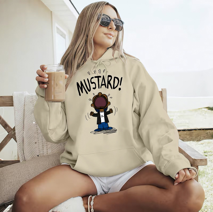 Mustard Cartoon Sweatshirt