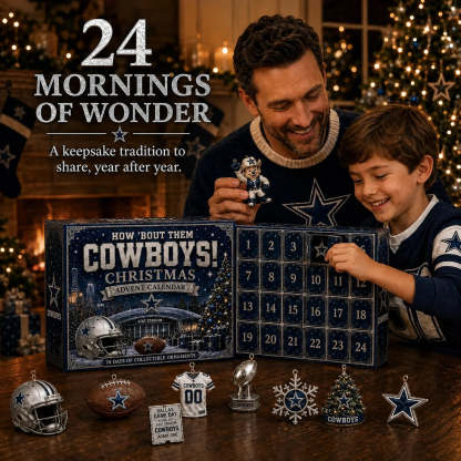 Football Fan Advent Calendar – 24 Collectible Ornaments