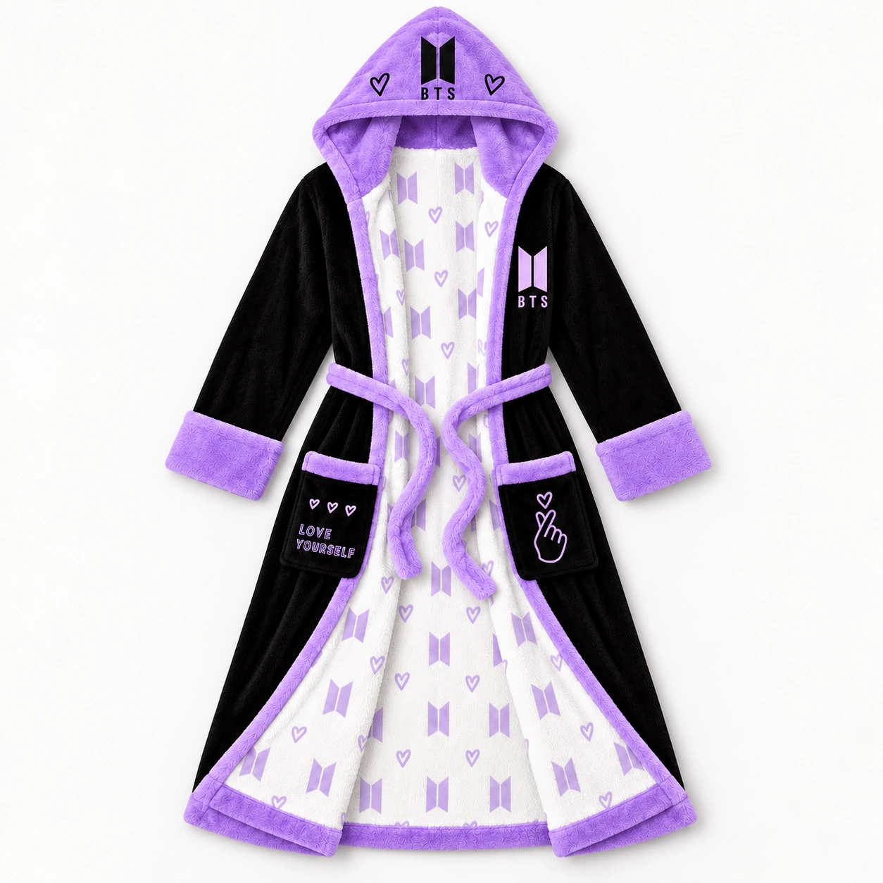 BTS Fan-Inspired Lounge Robe