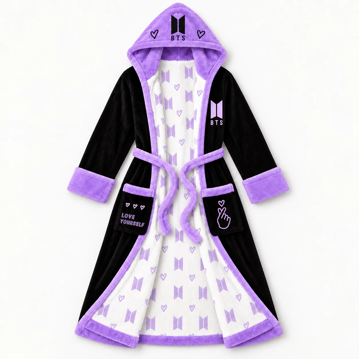 BTS Fan-Inspired Lounge Robe