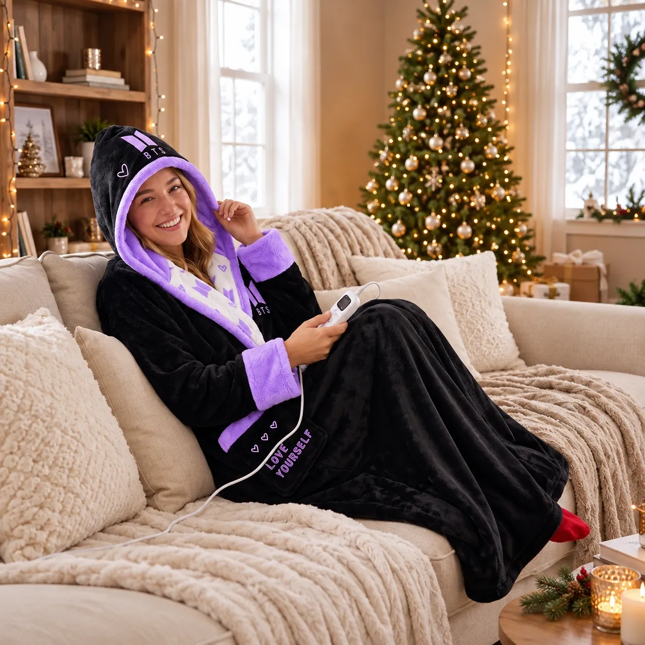 BTS Fan-Inspired Lounge Robe