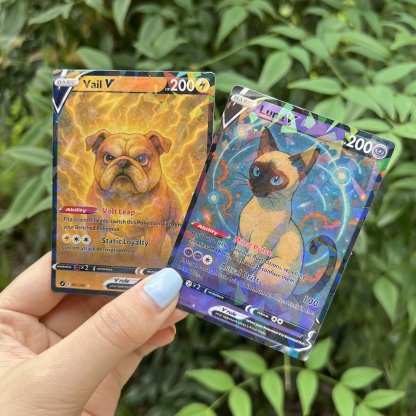 Custom Anime Pet Multiple Attributes Petmon V Card