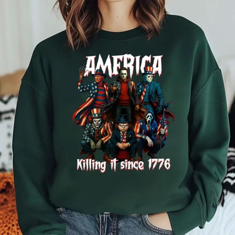 America Killing It Since 1776 4th Of July T-Shirt