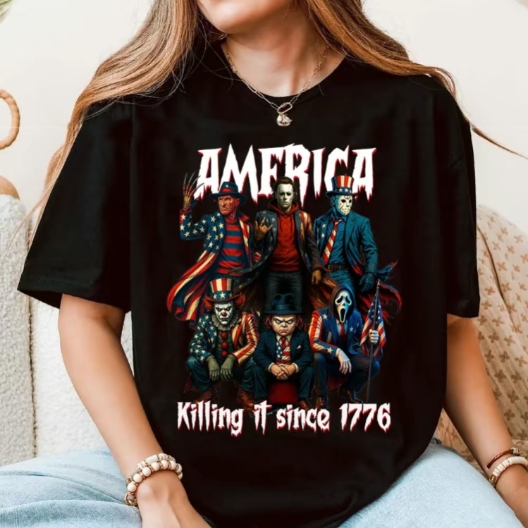 America Killing It Since 1776 4th Of July T-Shirt