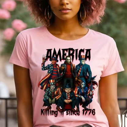 America Killing It Since 1776 4th Of July T-Shirt
