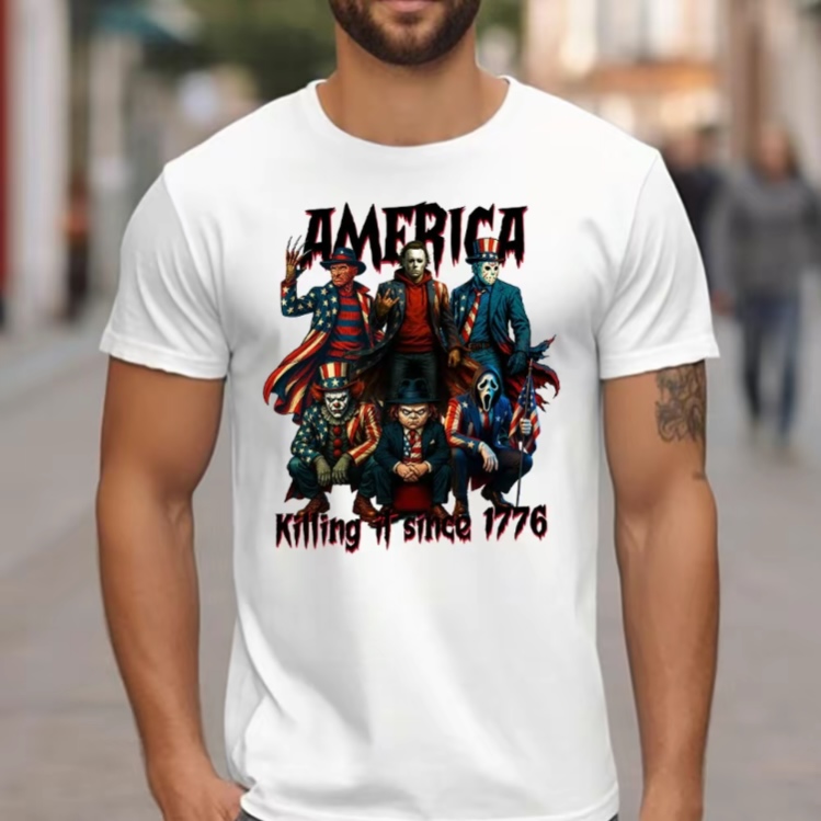 America Killing It Since 1776 4th Of July T-Shirt