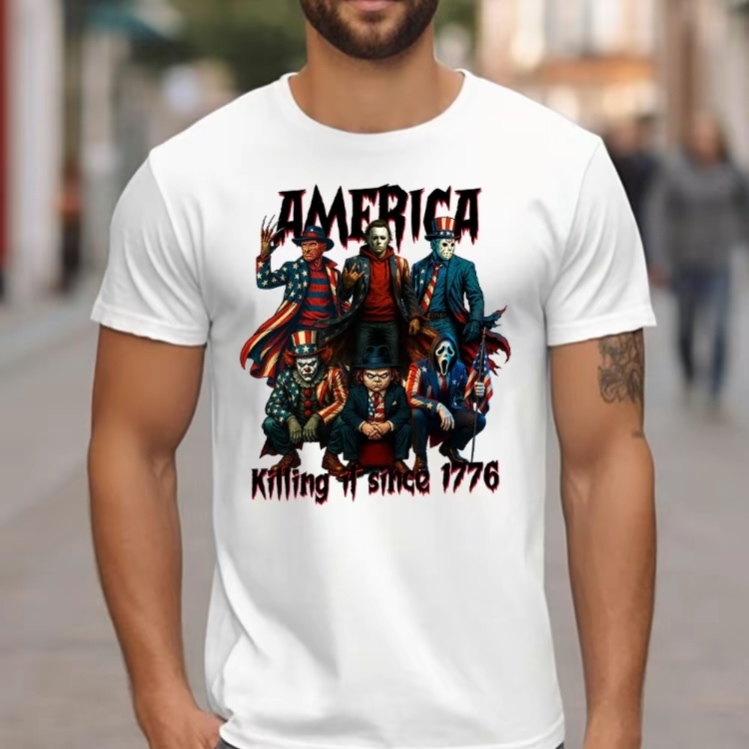 America Killing It Since 1776 4th Of July T-Shirt