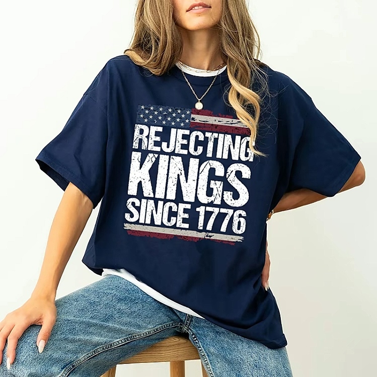 “1776 Anti - Monarchy” American Freedom Heritage Tee | Patriotic History Shirt