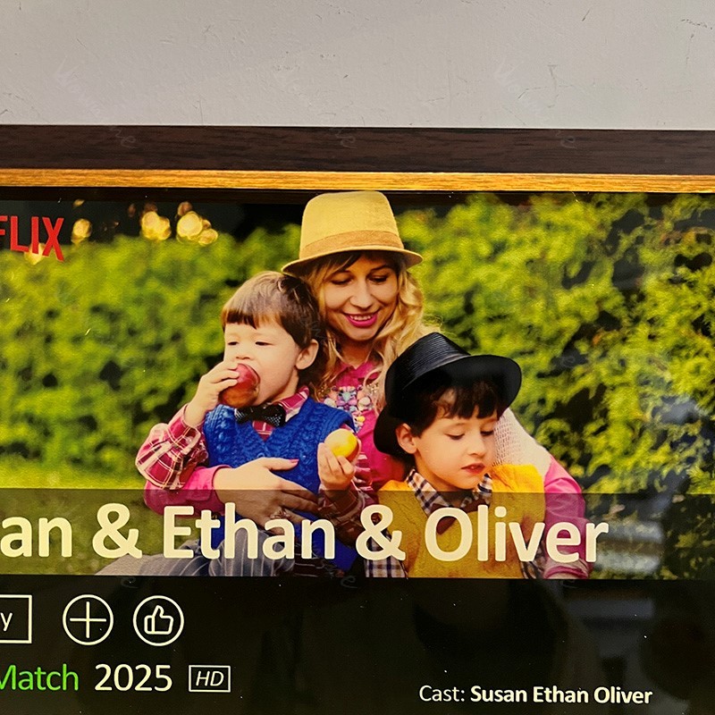 MOMFLIX Personalized Photo Light Frame For Mother's Day