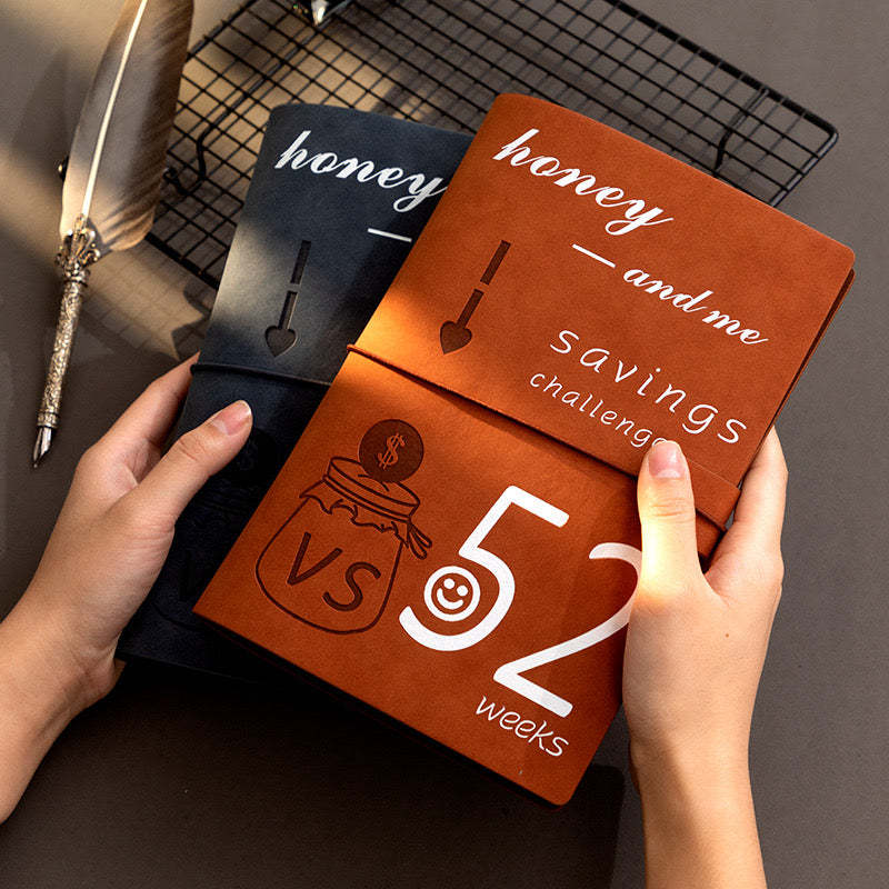 52 Weeks Couple Saving Challenge Boook Save Binder