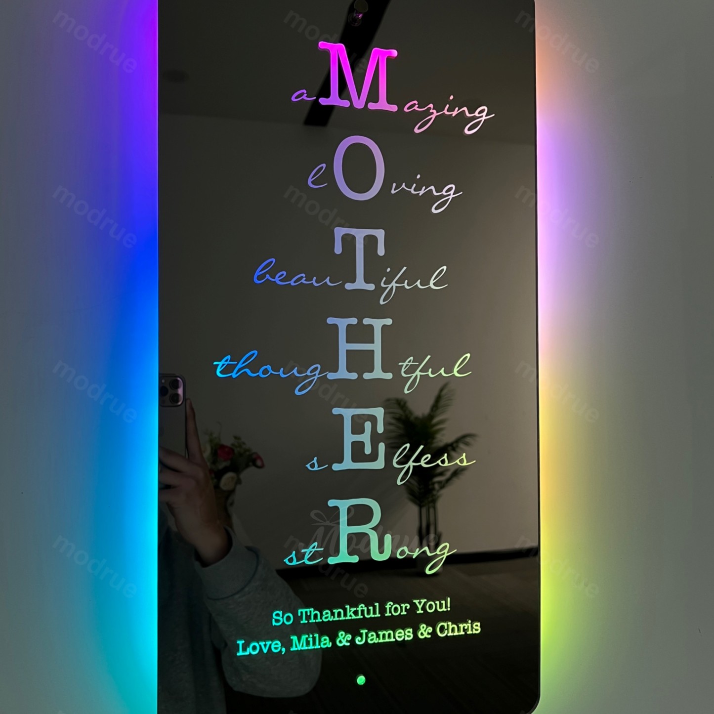 Custom Amazing Mother & Grandma Mirror