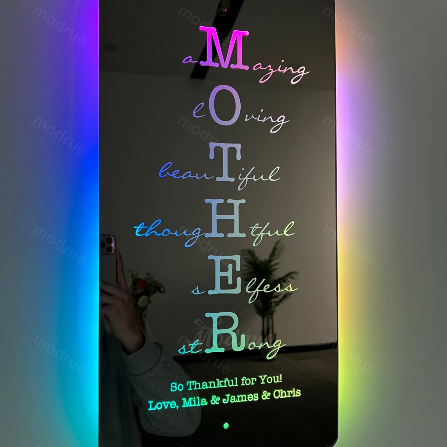 Custom Amazing Mother & Grandma Mirror