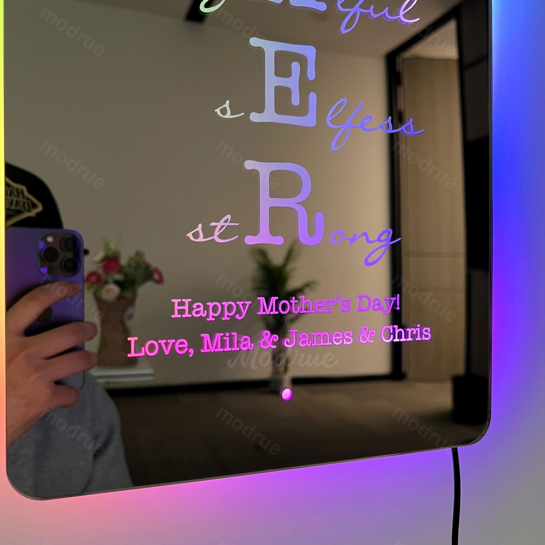 Custom Amazing Mother & Grandma Mirror