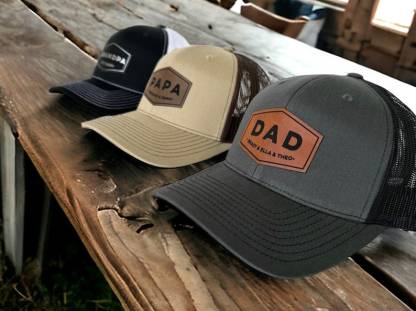 Personalized Dad Patch Hat, Dad Birthday Gift, New Dad Gift, Gift For Husband