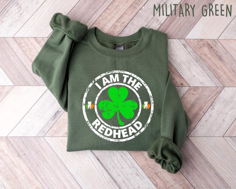 I Am The Redhead T-Shirt, Irish Shirt For St Patricks Day