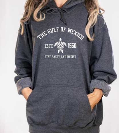 Gulf of Mexico Estd 1550 Sweatshirt Hoodie, Stay Salty and Resıs Mexico Sweatshirt