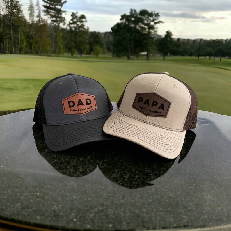 Personalized Dad Patch Hat, Dad Birthday Gift, New Dad Gift, Gift For Husband