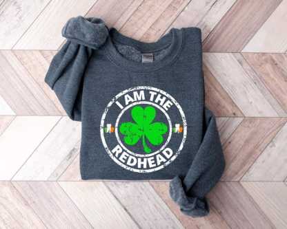 I Am The Redhead T-Shirt, Irish Shirt For St Patricks Day