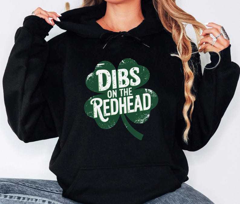 Dibs on the Readhead Unisex Softstyle T-Shirt, St Patricks Day Tee