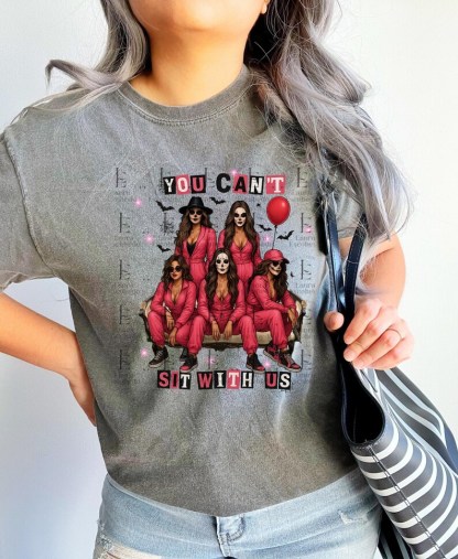 "Spooky Mean Girls" You Can't Sit With Us Halloween Tees & Sweatshirts