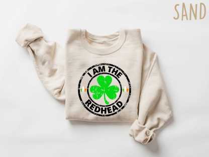 I Am The Redhead T-Shirt, Irish Shirt For St Patricks Day