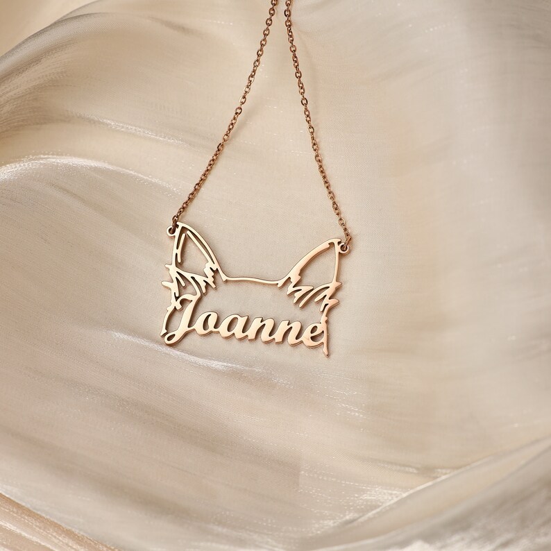 Personalized Pet Head Name Necklace?