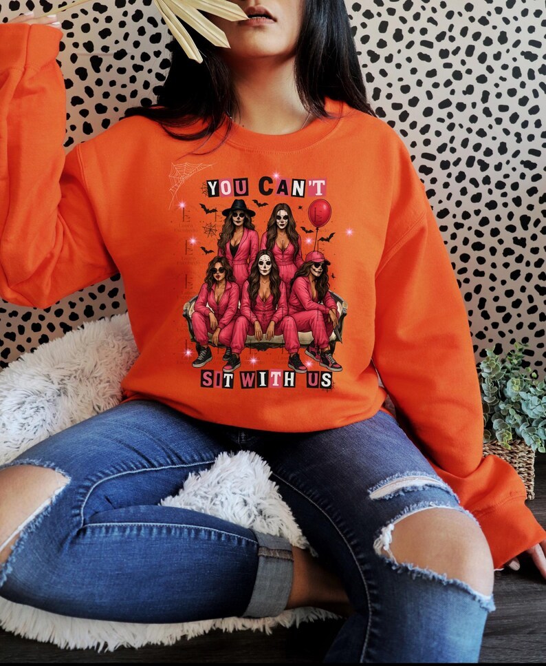 "Spooky Mean Girls" You Can't Sit With Us Halloween Tees & Sweatshirts